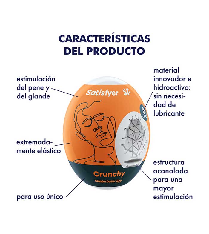 Huevo Masturbador SATISFYER - Imagen 2