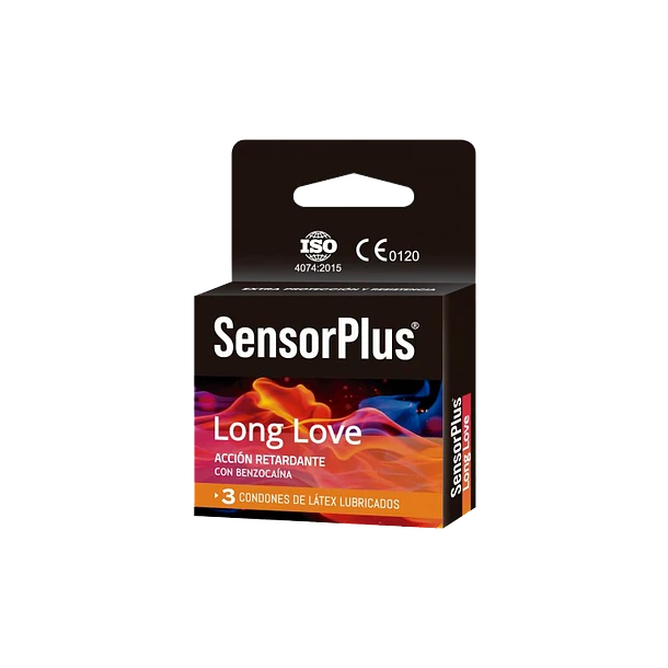 Preservativo Sensor Plus - Long Love retardante