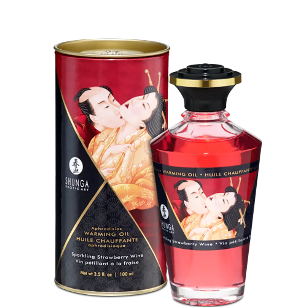 Aceite Afrodisiaco Comestible Shunga Frutilla