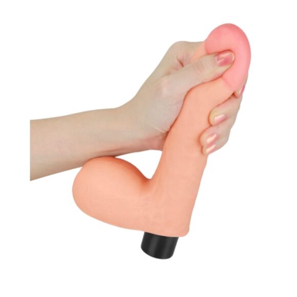 Dildo vibrador 17 cm RealSoftee LOVETOY - Imagen 2