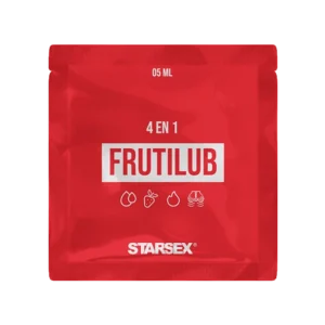 Sachet Lubricante 4 en 1 FrutiLub 5ml